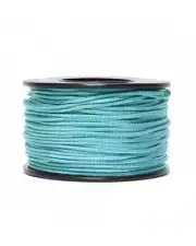 Micro Cord Carolina Blue 125 FT USA MADE & SELLER same day shipping