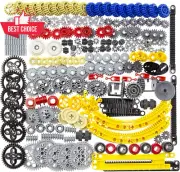 Technic Parts Gears Axles Connectors Compatible Lego MOC Engine Steering Kit