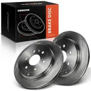 Rear Disc Brake Rotors for Chevrolet Traverse 2009-2017 Buick Enclave Saturn GMC (for: Chevrolet)