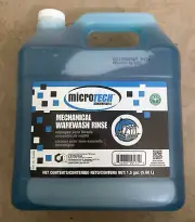 MICROTECH CONCENTRATES MECHANICAL WAREWASH RINSE LIQUID DETERGENT 1.5 G New