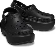 [Crocs] ™ Stomp Clog Unisex Slip-on Shoes – Ideal for Pools and Streets – EVA Outsole, Footbed, and Lining