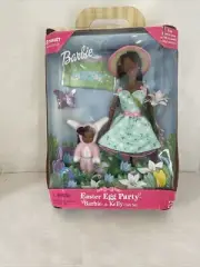 New Barbie & Kelly Easter Egg Party Gift Set Target Exclusive 1999 D18