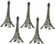 Tofficu 5pcs Tower Ornaments Office Ornament Delicate Eiffel Tower Decorative Eiffel Tower Desktop Eiffel Tower Decor Table Eiffel Tower Decor Eiffel Tower Model Eiffel Tower Figurine