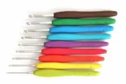 Clover Amour Crochet Hook 2.0mm, Metal, 2mm