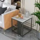 Wisfor End Snack Side Table for Sofa Coffee Lamp Living Room Bedroom Small Space