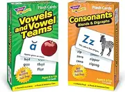 Trend Enterprises Inc T-53907 Vowels and Consonants Skill Drill Flash Cards Assortment