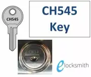CH545 Key Fits Tool Box, Paddle, Whale Tail Lock, Caravan storage + others