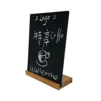 在飛比找momo購物網優惠-【Jun Jun】桌上型手繪小黑板 吧台活動廣告看板 20*