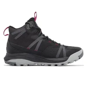 【MERRELL】登山鞋 Siren 4 Mid GTX 女鞋 黑 桃紅 防水 越野 戶外 郊山(ML037282)