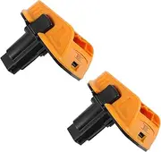 2 Pack Universal Power Adapter Compact Portable Charger for Li-ion Batteries