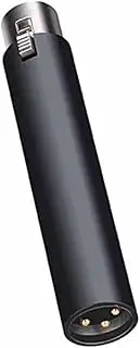 Lnqwhduu 48V Microphone Dynamic Preamplifier for DM1 28DB Gain Mic Amplifier for Dynamic and Passive Ribbon Microphones