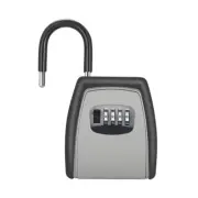 4 Digit Key Box Indoor Key Safety Box Key Storage Safe Case Key Lock Box