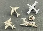 Lot Of 4 Vntg Lockheed Lapel Pins C-5 -A Galaxy, P-3C Orion, EC-121 Warning Star