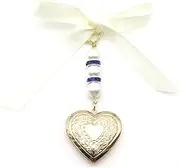 [IDLAN] Locket for Bouquet Memorial Bouquet Locket Memorial Wedding Gift Memorial Bride Pendant Memorial Photo Keepsake Something Blue