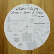 Helius Designs Scorpio 4, Aurora & Omega 9" Tonearm Stylus Alignment Protractor