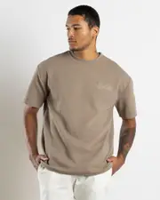 [Skylark] Skylark Men's Monolith T-Shirt in Taupe Natural Size Large L Taupe Natural