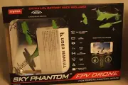 Syma Sky Phantom FPV Drone 4 CH Remote Control Drone Green Phone Not Included