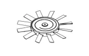 Coleman Powermate 1472 5021 Blade Fan