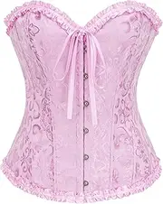 [Bslingerie] Women's Faux Leather Bustier Corset Corset