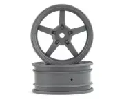 Kyosho Fazer 5-Spoke Racing Wheel (Grey) (2) [KYOFAH705GY]