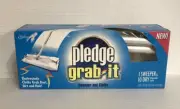 Pledge Grab-It Sweeper Plus 10 Disposable Electrostatic Cloths 8 X 11.5 in *READ