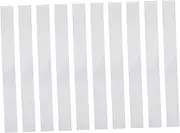 GARVALON 10pcs High Visibility Reflective Tape Strips for Speed Testing and Measurement Accurate Adhesive Stickers for Dependable Performance Portable Reflective Tachometer Stickers