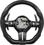 Steering Wheel，Compatible With BMW X3 X4 X5 M2 M3 M4 M5 M8 F06 F07 F10 F12 F15 F16 F20 F22 F30 F31 F32 F80 F82 E90 E91 E92(E90)