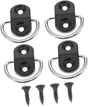 ETHZZLE 2 Sets Cargo Net Tie Down Hooks Heavy Duty Anchors for Trucks Trailers Cars Durable Construction Secure Cargo Storage Prevent Sliding Damage