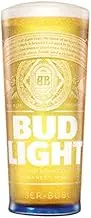 Bud Light Pint Glass CE Marked Official Merchandise