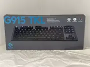 Logitech G915 TKL Clicky Switch Wireless Bluetooth RGB Gaming Keyboard New!!