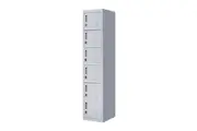 6-Door Locker for Office Gym Shed School Home Storage
