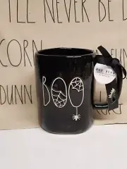 Rae Dunn Boo! Halloween mug, Spider, Spiderwebs, Black, NEW release 2024!!