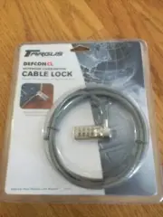 Targus Defcon CL Notebook Security Combo Cable Lock PA410U NEW