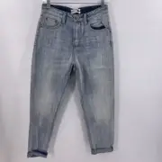 One Teaspoon Size 27 Diamonde Blue Legend High Waist Mom Jeans