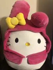 Squishmallows Original Sanrio 14-Inch Hello Kitty in My Melody Hoodie