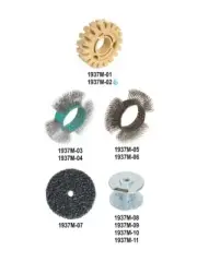 Beta Tools 1937M-05 11mm Coarse-Grain Rotary Brush 019370105