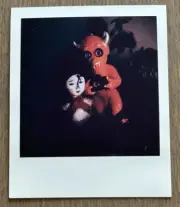 SIGNED! Nobuyoshi Araki - portrait, Original Autographed Polaroid Print UNIQUE