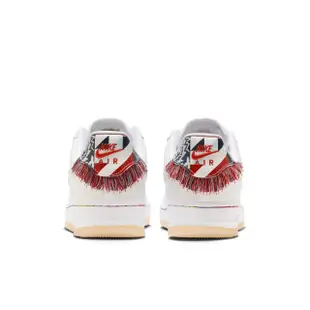 【NIKE 耐吉】AIR FORCE 1 休閒鞋 女鞋 彩虹 民族風(FN8918-111)