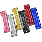 10 Hole 20 Tone Mouth Organ C Key Educational Music Harmonica for Beginners Hot