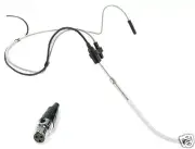 Light Headset Mic Adjustable Boom Length Microphone for AKG Wireless PT40 PT60