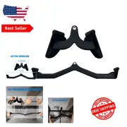 Compact Steel LAT Pulldown Bar - Unisex Fitness Accessory for Back Strength