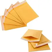 Yellow Kraft Bubble Padded Envelopes 250 x 320mm Self Seal Bubble Mailer (Pack of 150)