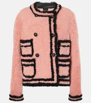 [Blancha] Blancha Shearling jacket AU 16 black