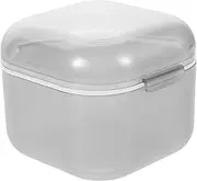 Nail Buffing Tool Soaking Box Manicure Kit Storage Organizer Gel Remover Nail Polish Cleaner