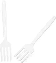 CONGARTENO Ergonomic Design Silicone Forks Mix Serve Forks for Pasta Salad Heat Resistant for Cooking