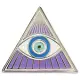 All-Seeing Eye Hard Enamel Cloisonne Pin Set