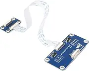waveshare Universal e-Paper Raw Panel Driver HAT Supports Various SPI e-Paper Raw Panels, Compatible with Raspberry Pi 5/4B /3B+ /3B /2B+ /Zero W/Zero 2W/WH Jetson Nano/STM32
