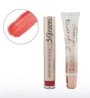 NEW 2-PC SET! 3 Graces ~ Moisturizing Lip Savior Protector & TRUE RED Lip Gloss