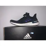 ADIDAS ULTRA BOOST 2020 緩震 防滑耐磨 低邦 跑步鞋 男女同款 黑紫白 EG0692