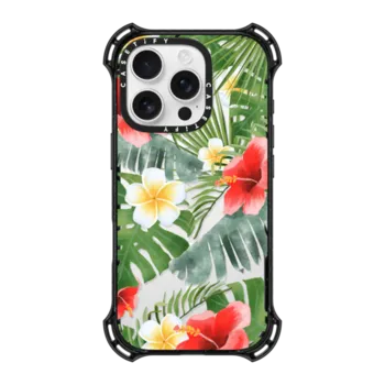iPhone 16 Pro Bounce Case MagSafe Compatible tropical vibe (transparent)